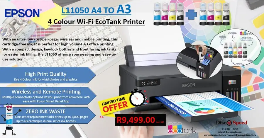 Epson A3+ Eco Tank Printer