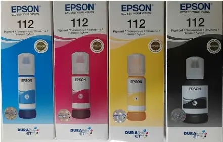 Original Epson 112 Inks Epson 112 Eco Tank Inks